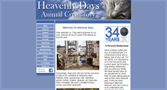 Desktop Screenshot of heavenlydays.com