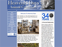 Tablet Screenshot of heavenlydays.com